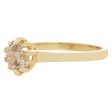 Champagne Diamond Soirée Ring For Cheap