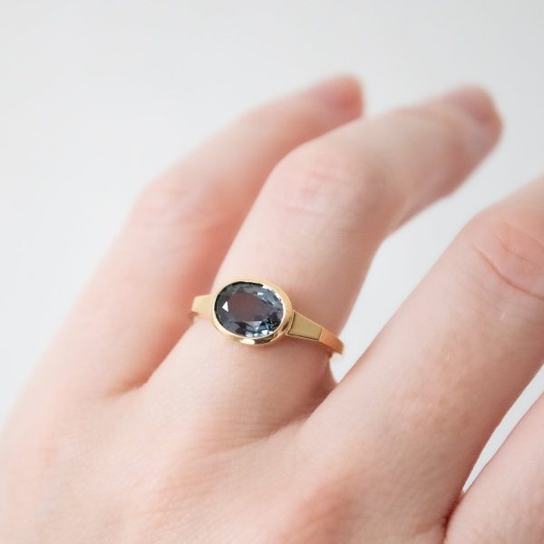 Blue Horizon Sapphire Ring Online now