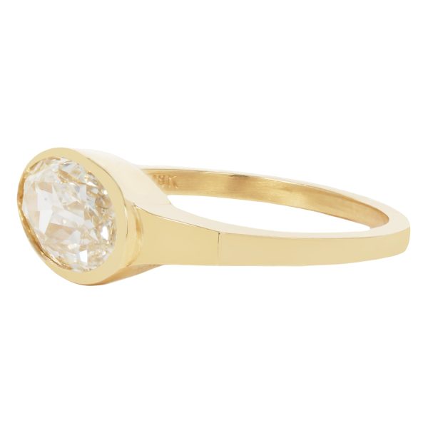 Bright Ellipse Diamond Ring Online Sale