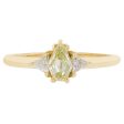 Buttercup Three Diamond Ring For Cheap