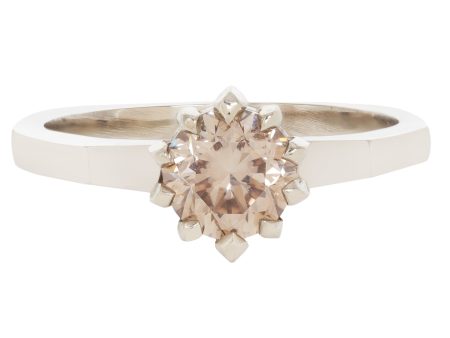 Champagne Diamond Soirée Ring on Sale