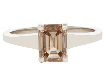 Champagne Diamond Mirrors Ring Cheap