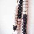 Small Black & White Press Bead Garland Online