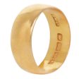 Wide Gold Shire Band For Sale